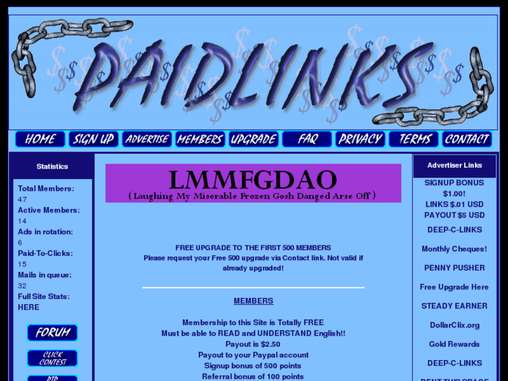 www.paidlinks.net