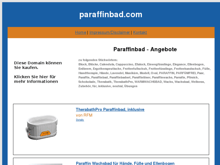 www.paraffinbad.com