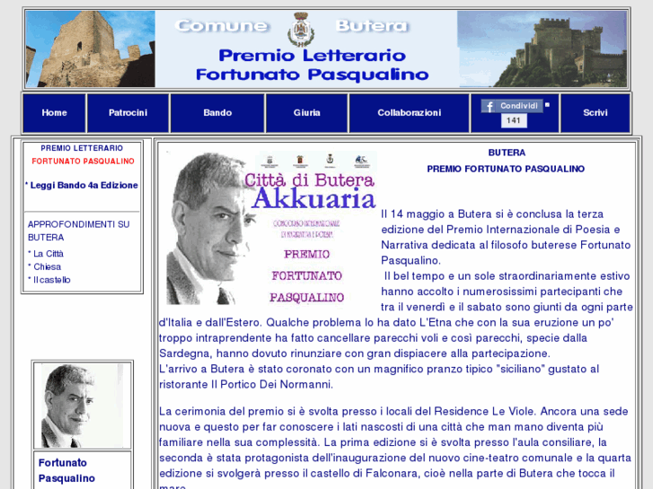 www.premiofortunatopasqualino.it