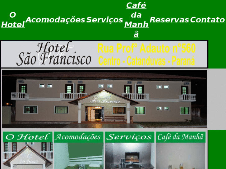 www.saofranciscohotel.com