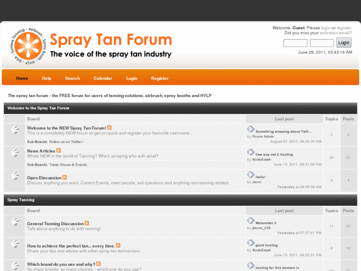 www.spraytanforum.com