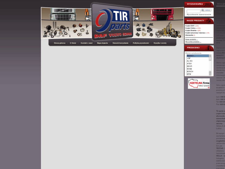 www.tir-parts.pl