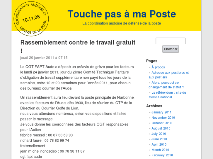 www.touchepasamaposte.org