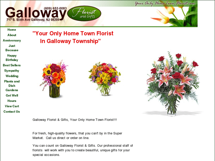 www.youronlyhometownflorist.com