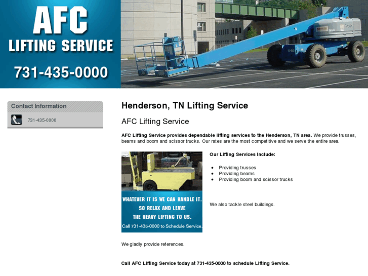 www.afcliftingservice.com