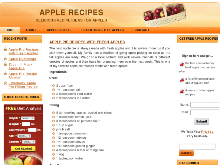 www.apple-recipes.net