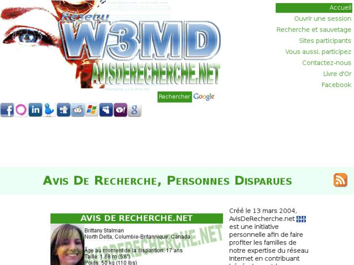 www.avisderecherche.net