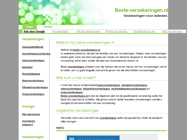 www.beste-verzekeringen.nl