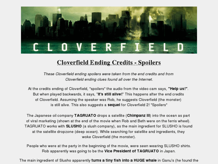 www.cloverfieldendingcredits.com