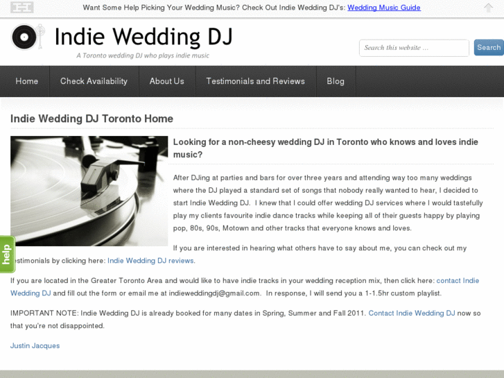 www.indieweddingdj.com