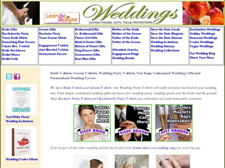 www.lesrubaweddings.com