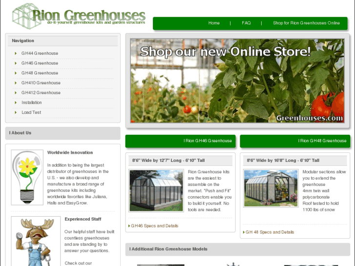 www.riongreenhouses.com