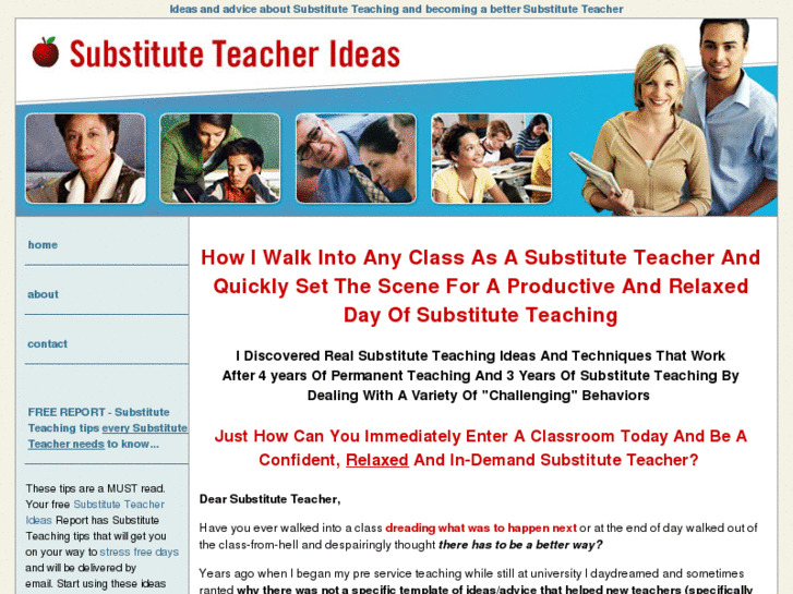 www.substituteteacherideas.com