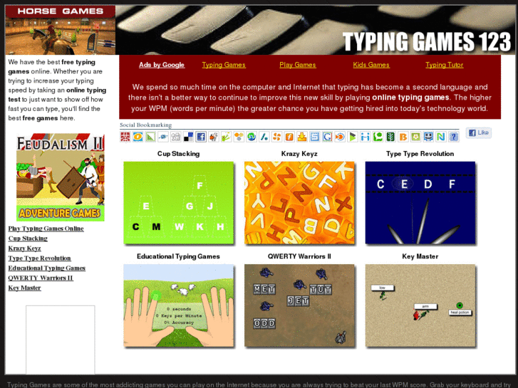 www.typinggames123.com