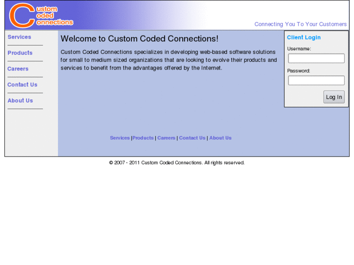 www.customcodedconnections.com