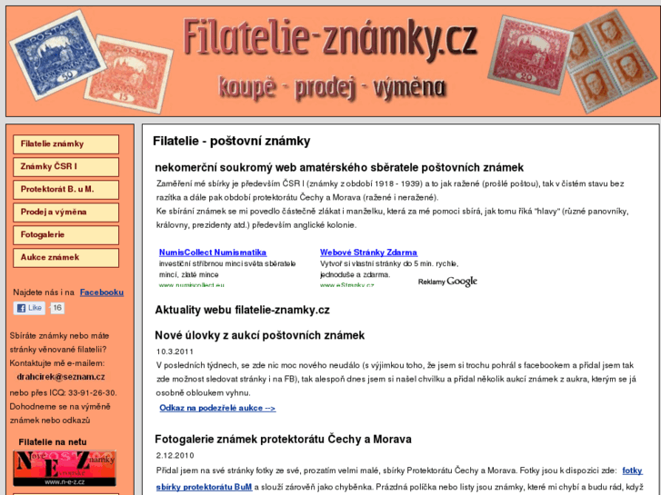 www.filatelie-znamky.cz