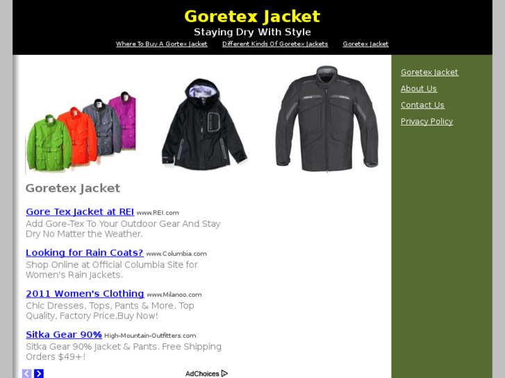 www.goretexjacket.net