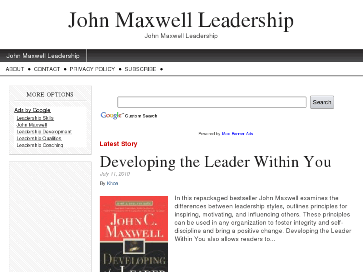 www.johnmaxwellleadership.com