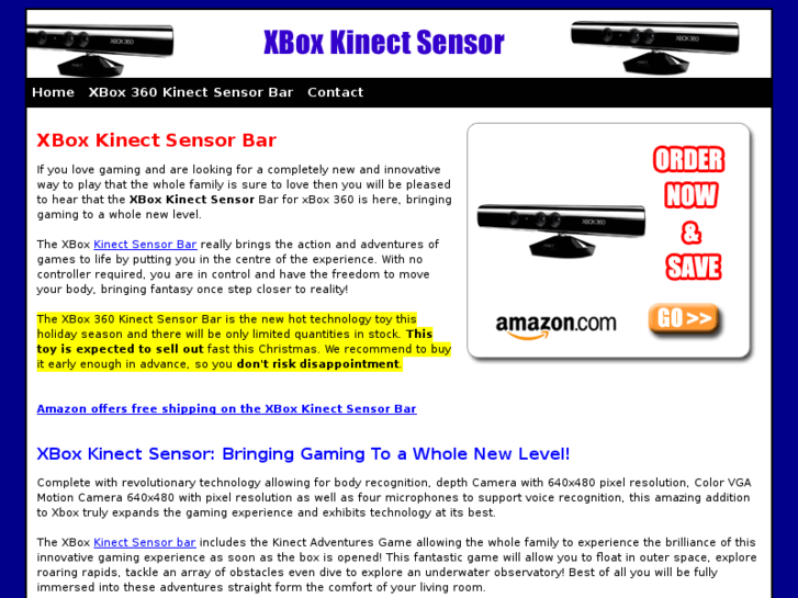 www.kinectsensorbar.com