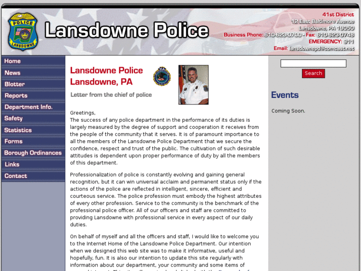 www.lansdownepolice.com