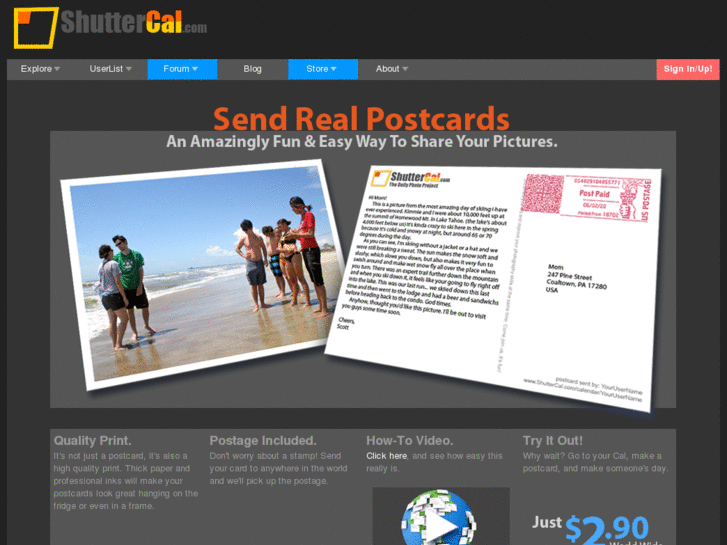 www.mailrealpostcards.com