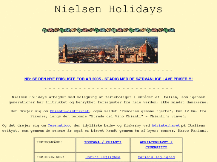 www.nielsenholidays.com