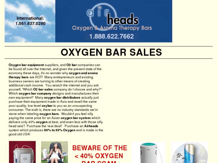 www.oxygenbarsales.com