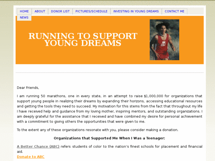 www.running2supportyoungdreams.com