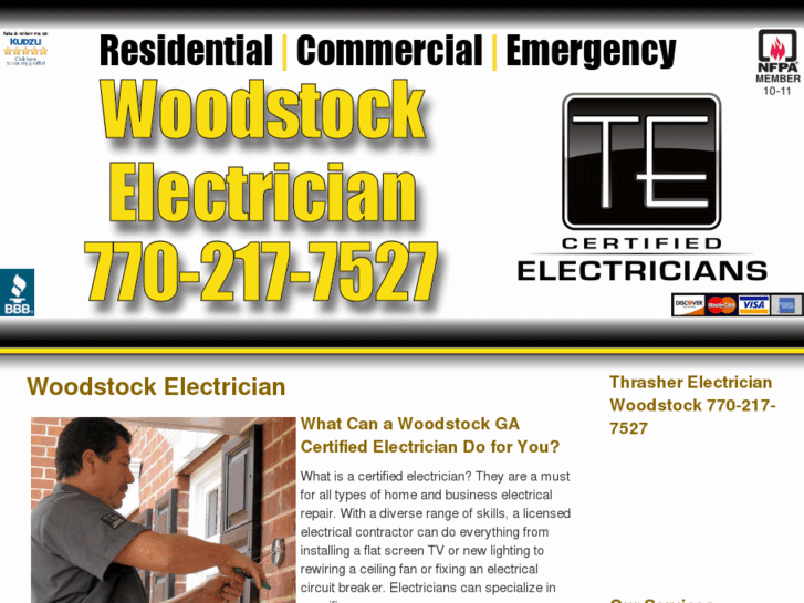 www.thewoodstockelectrician.com