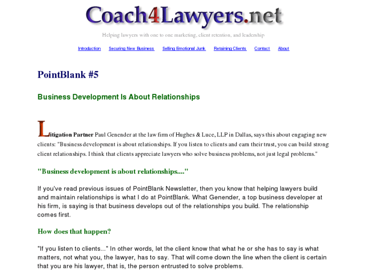 www.coach4lawyers.net