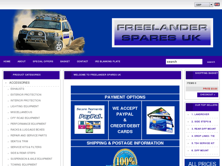 www.freelandersparesuk.com