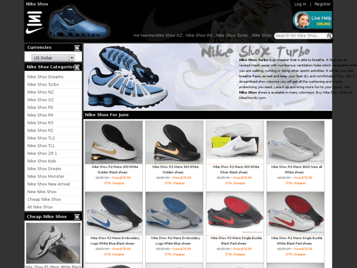 www.nikeshox4u.com