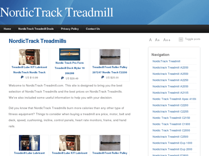 www.nordictrack-treadmill.com