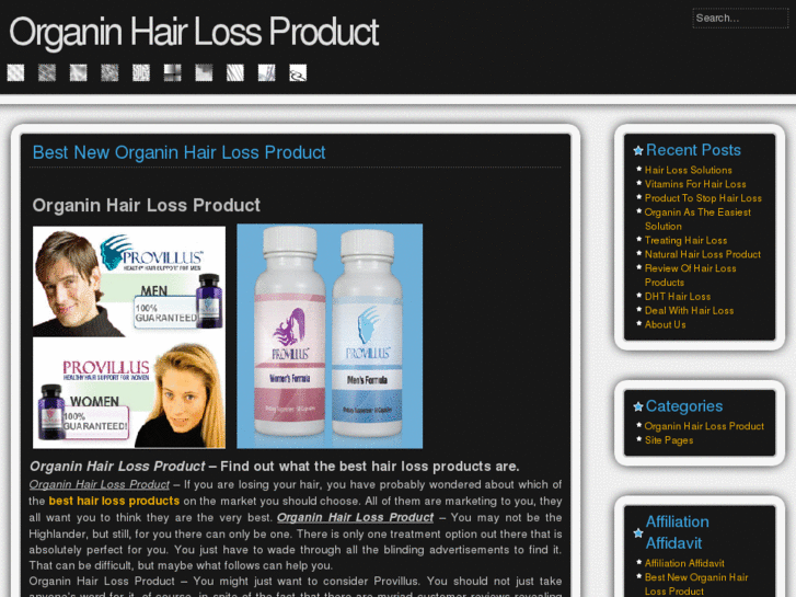 www.organinhair-lossproduct.com