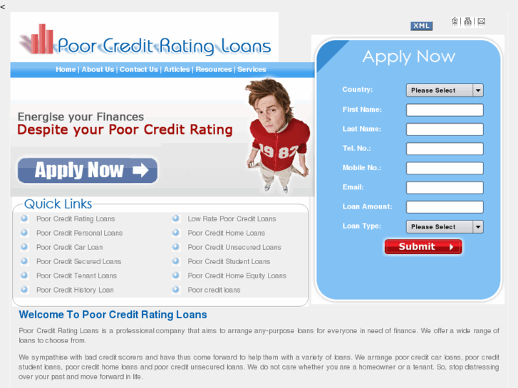 www.poorcreditratingloans.net