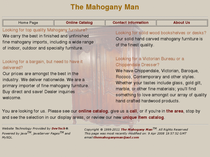 www.themahoganyman.com