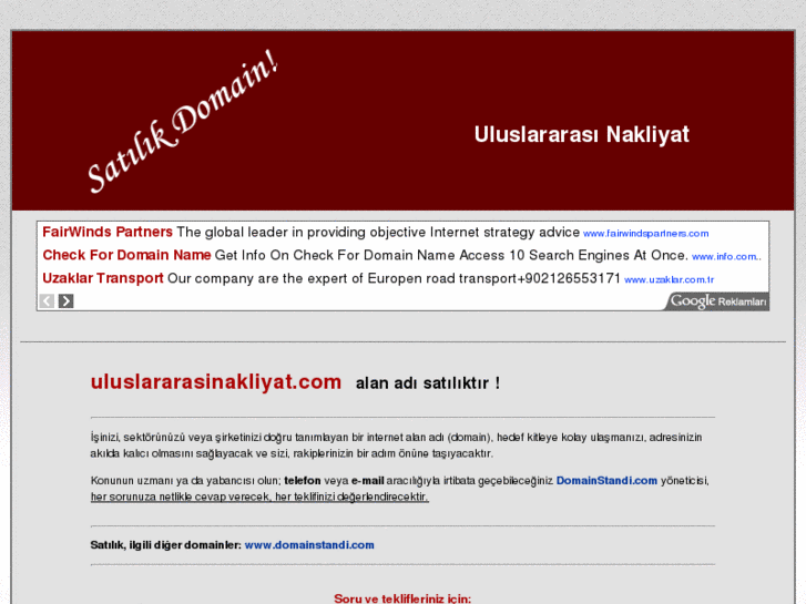 www.uluslararasinakliyat.com