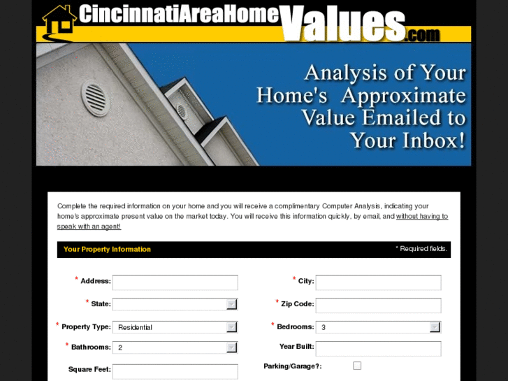 www.cincinnatiareahomevalues.com