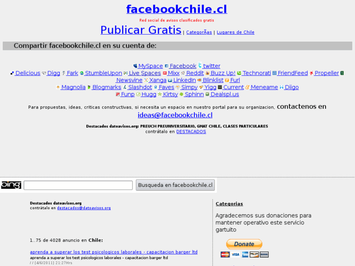 www.facebookchile.cl