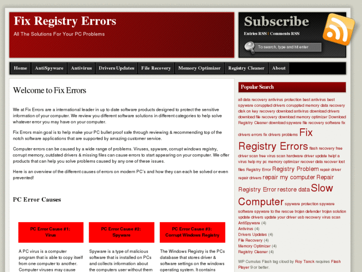 www.fixregistryerrors.org