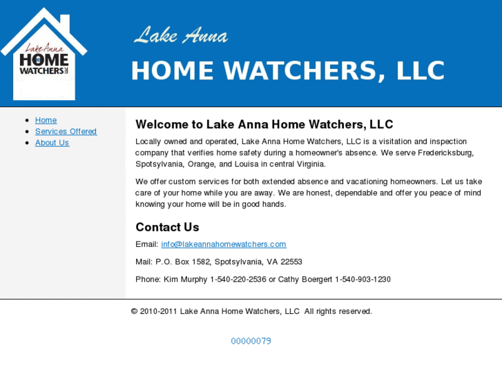 www.lakeannahomewatchers.com