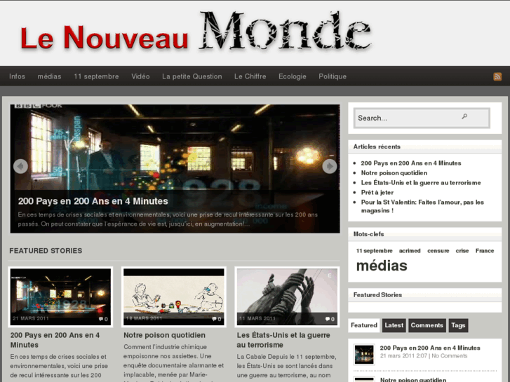 www.nouveaumonde.info