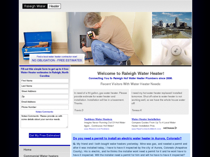 www.raleighwaterheater.com