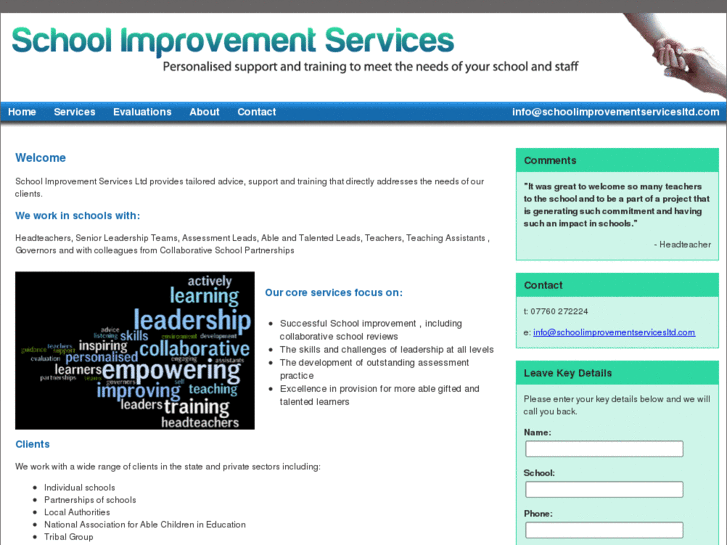 www.schoolimprovementservicesltd.com