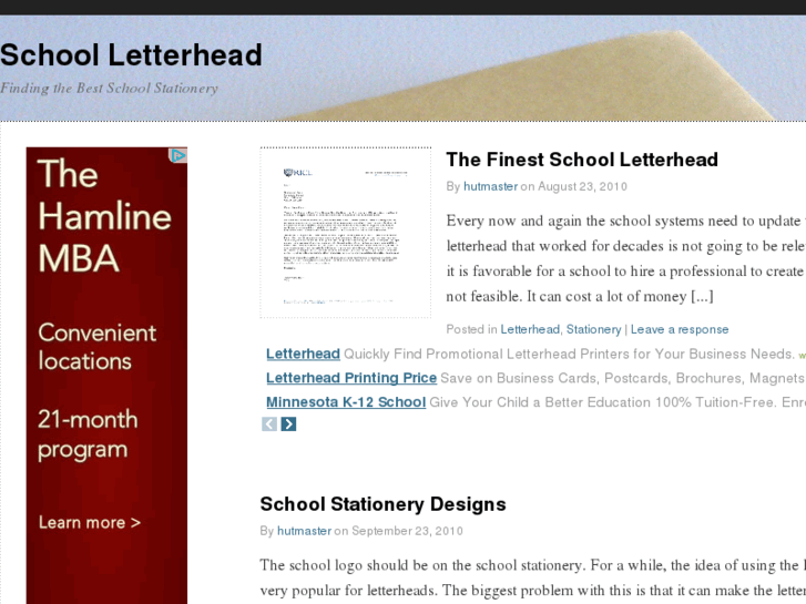 www.schoolletterhead.com