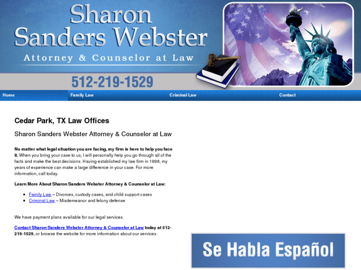 www.sharonwebsterlaw.com