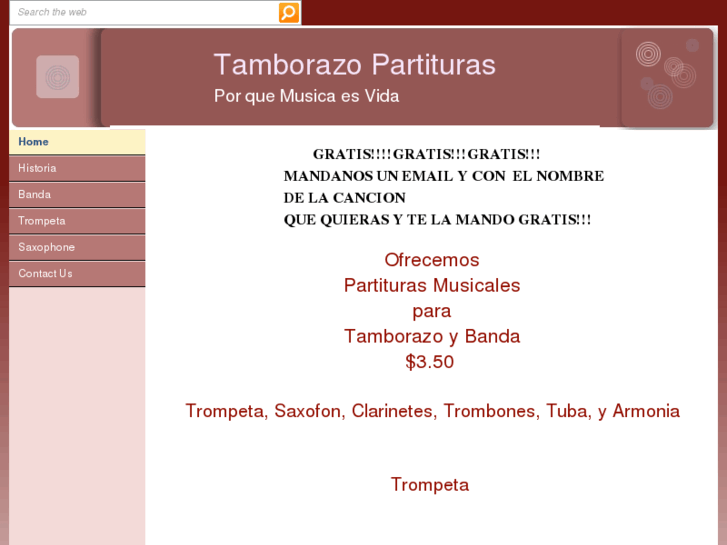 www.tamborazopartituras.com