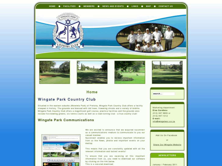 www.wingateparkcountryclub.co.za