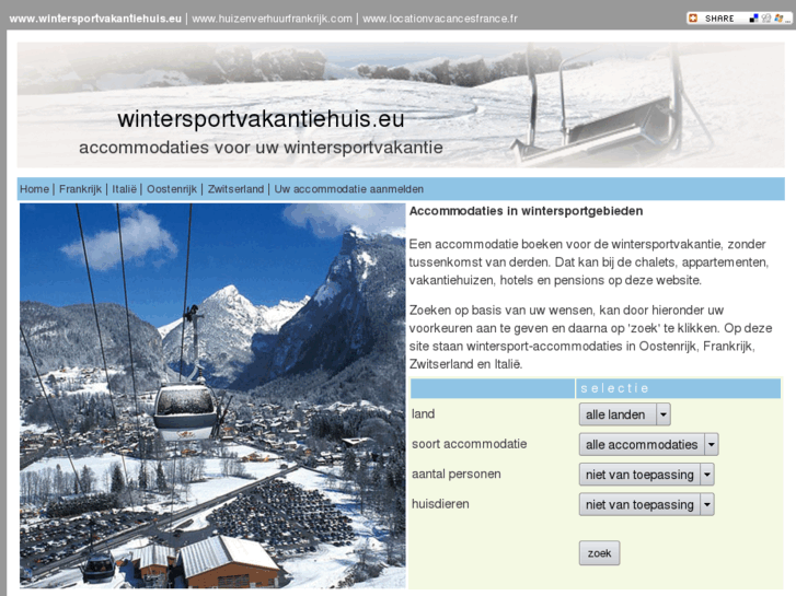 www.wintersportvakantiehuis.eu