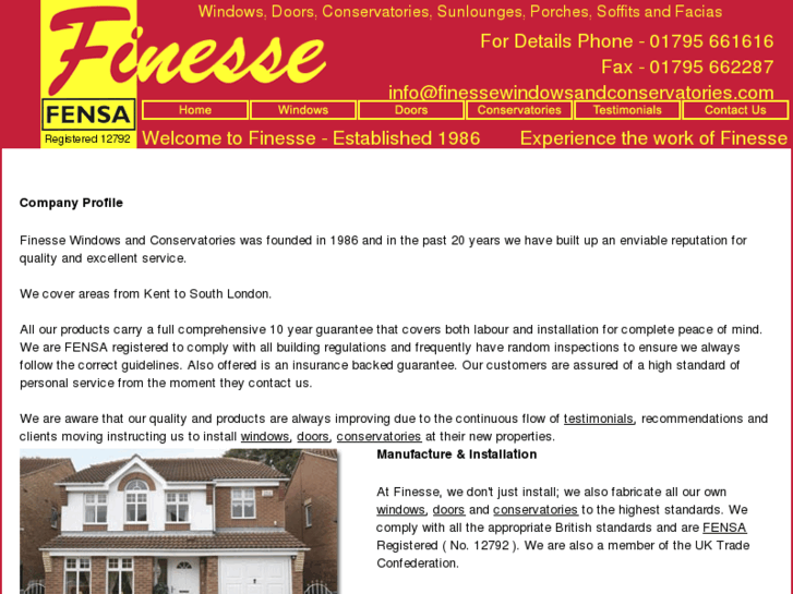 www.finessewindowsandconservatories.com